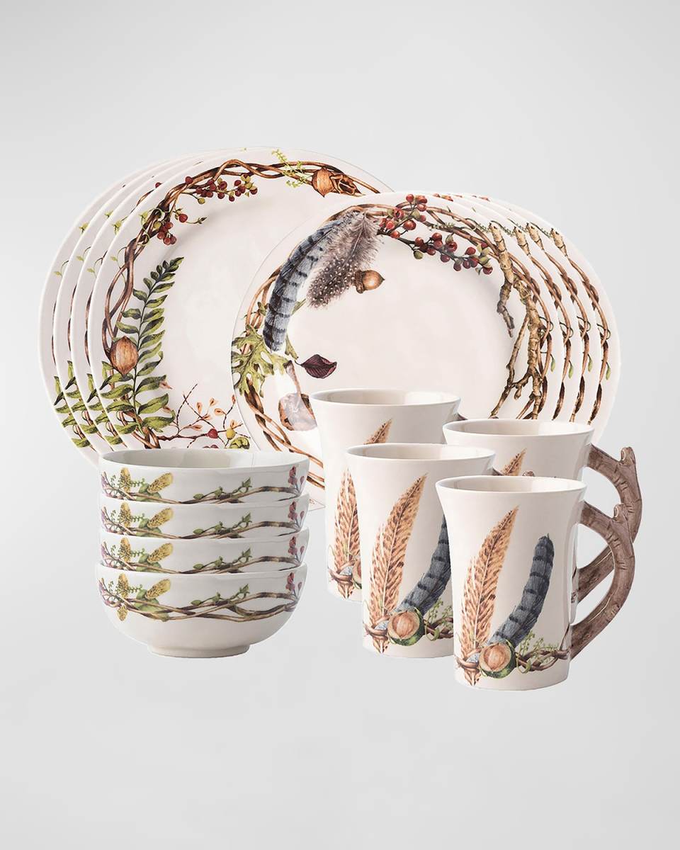 Forest Walk 16pc Place Setting